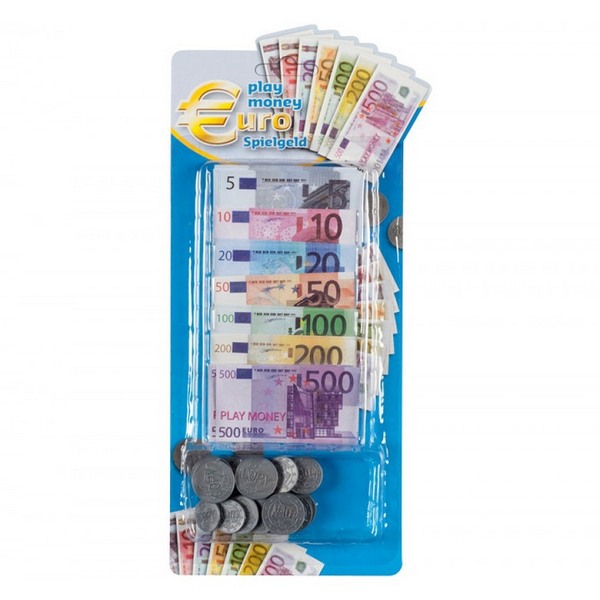 Euro Play Money, 104 pieces